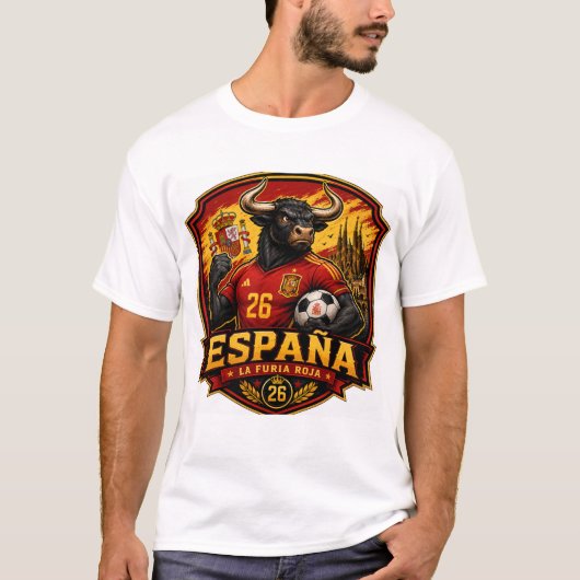 T-Shirts Espagne (Devant)