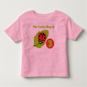 T-shirts et cadeaux 3e anniversaire Lucky Bug