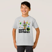 T-shirts et cadeaux 4th Birthday Frog Hoppy (Devant entier)