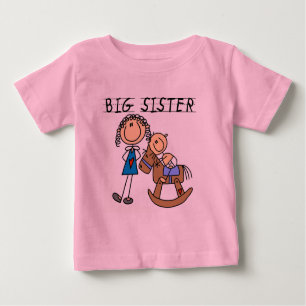 T-shirts et cadeaux Big Sister Rocking Horse