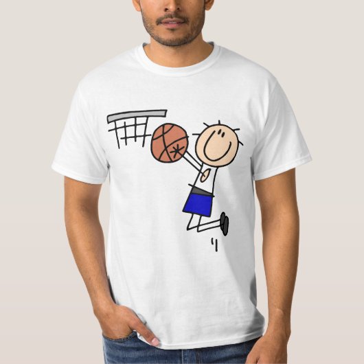 T-shirts et cadeaux bleus de tir en suspension de (Devant)