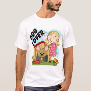T-shirts et cadeaux blonds de fille d'amoureux des