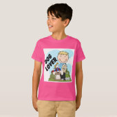 T-shirts et cadeaux blonds de garçon d'amoureux (Devant entier)