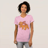 T-shirts et cadeaux Brown heureux de chien (Devant entier)