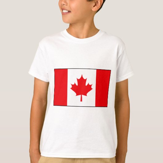 T-shirts et cadeaux canadiens de drapeau (Devant)