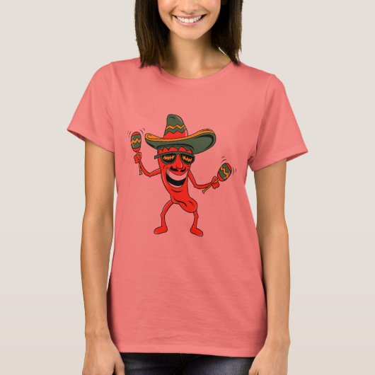T-shirts et cadeaux Cinco de Mayo Chili Pepper (Devant)