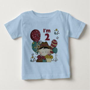 T-shirts et cadeaux Cowboy 2e anniversaire