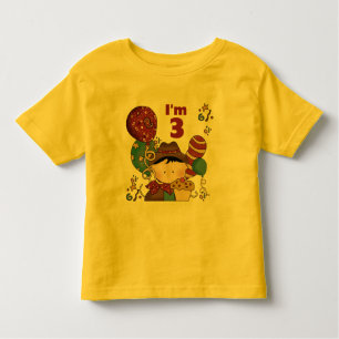 T-shirts et cadeaux Cowboy 3e anniversaire