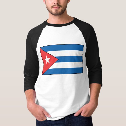 T-shirts et cadeaux cubains de drapeau (Devant)