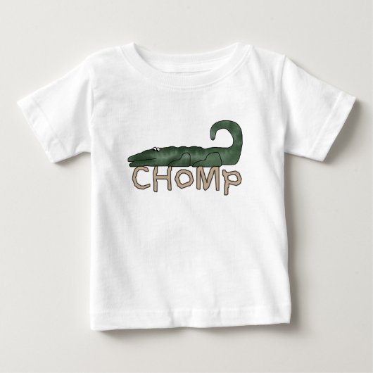 T-shirts et cadeaux d'alligator de mastication (Devant)