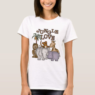 T-shirts et cadeaux d'amour de jungle
