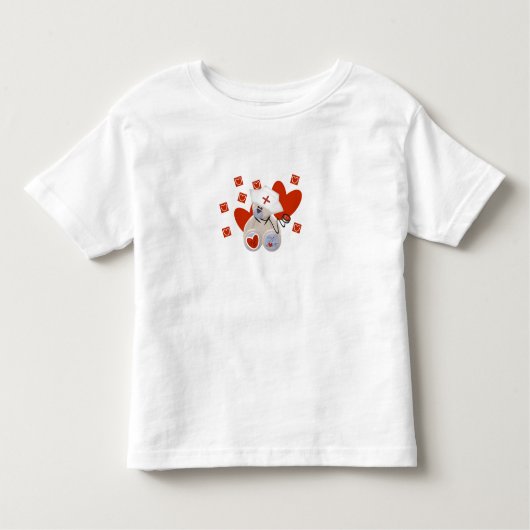 T-shirts et cadeaux d'amour d'infirmière d'ours de (Devant)