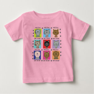 T-shirts et cadeaux d'amoureux des chats de Meow