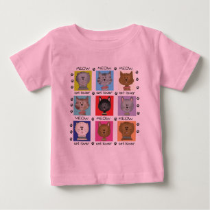 T-shirts et cadeaux d'amoureux des chats de Meow