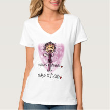 T-shirts et cadeaux d'anges des infirmières R