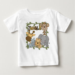 T-shirts et cadeaux d'animaux de jungle de bébé