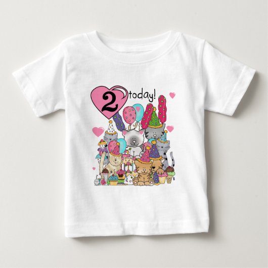 T-shirts et cadeaux d'anniversaire de chatons de (Devant)