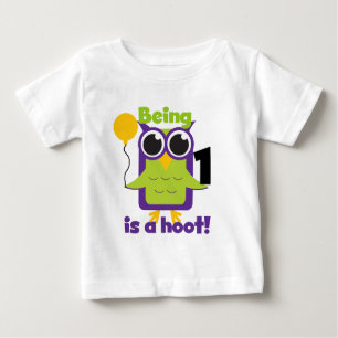 T-shirts et cadeaux d'anniversaire de Hoot Owl 1er