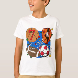 T-shirts et cadeaux d'anniversaire de sports d'All