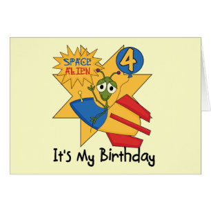 T-shirts et cadeaux de 4e anniversaire de l'Alien 