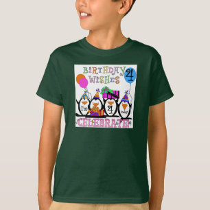 T-shirts et cadeaux de 4ème anniversaire de Pengui
