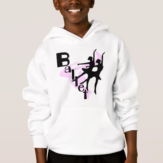 T-shirts et cadeaux de ballet de silhouette (Devant)