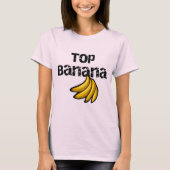 T-shirts et cadeaux de banane supérieure (Devant)