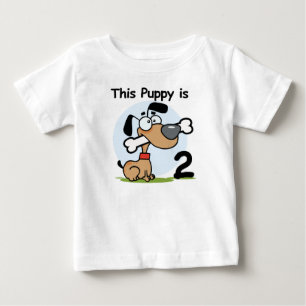 T-shirts et cadeaux de cet anniversaire de chiot