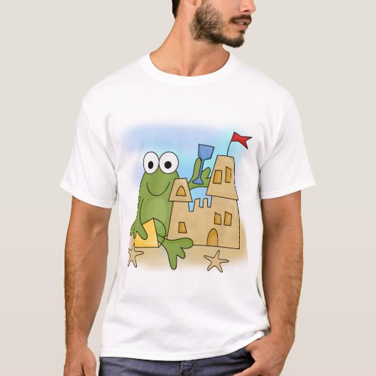 T-shirts et cadeaux de château de sable de (Devant)
