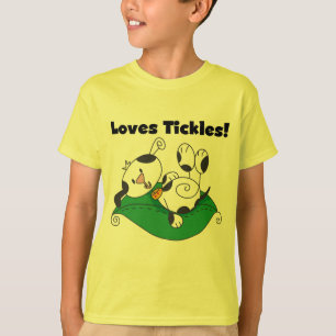 T-shirts et cadeaux de chatouillements d'amours