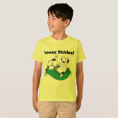 T-shirts et cadeaux de chatouillements d'amours (Devant entier)