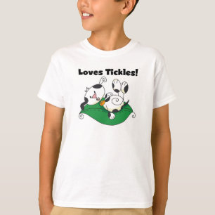 T-shirts et cadeaux de chatouillements d'amours
