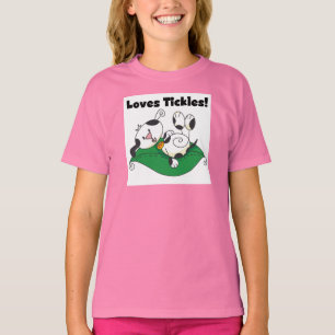 T-shirts et cadeaux de chatouillements d'amours