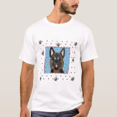 T-shirts et cadeaux de chien de berger allemand (Devant)