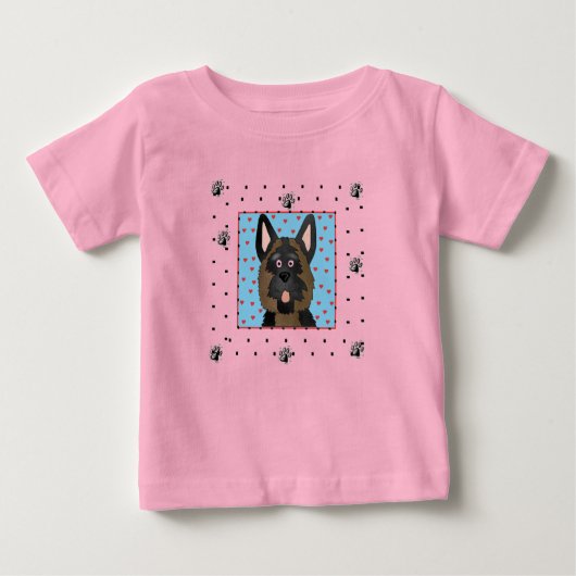 T-shirts et cadeaux de chien de berger allemand (Devant)
