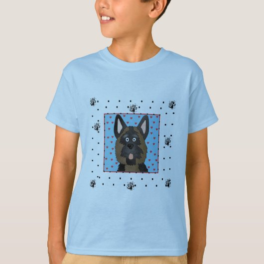 T-shirts et cadeaux de chien de berger allemand (Devant)