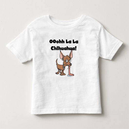 T-shirts et cadeaux de chiwawa de La de La d'Oohhh (Devant)