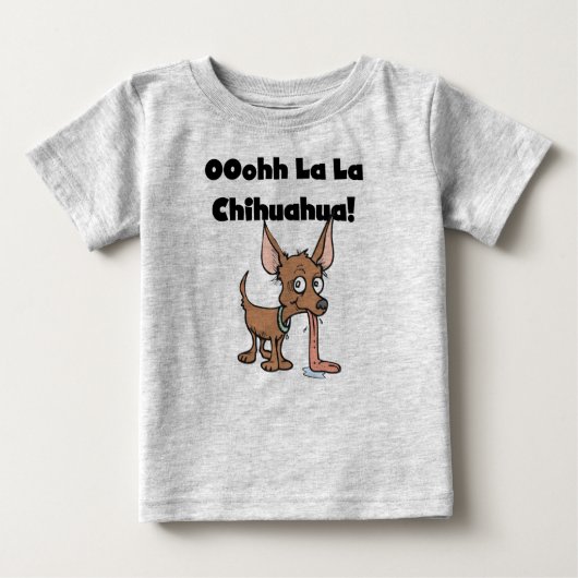 T-shirts et cadeaux de chiwawa de La de La d'Oohhh (Devant)