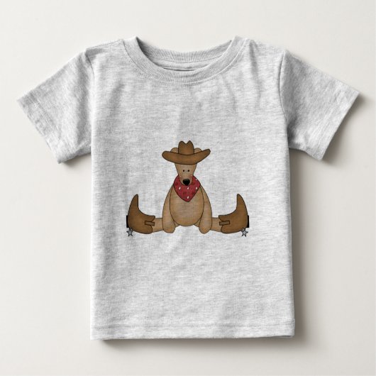 T-shirts et cadeaux de Cowboy Bear (Devant)