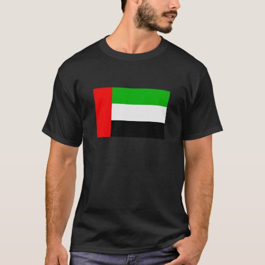 T-shirts et cadeaux de drapeau des Emirats Arabes (Devant)