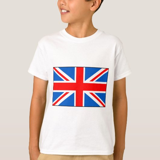 T-shirts et cadeaux de drapeau du Royaume-Uni (Devant)