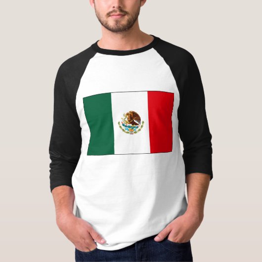 T-shirts et cadeaux de drapeau mexicain (Devant)