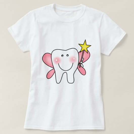 T-shirts et cadeaux de fée de dent (Design devant)