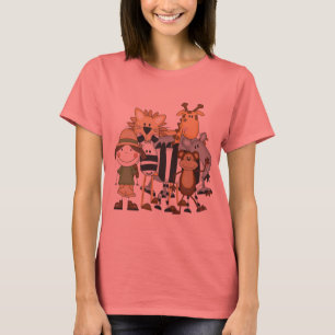 T-shirts et cadeaux de fille de safari