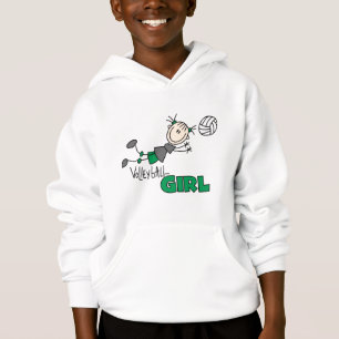 T-shirts et cadeaux de fille de volleyball