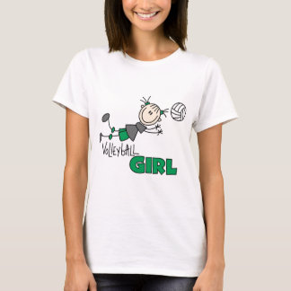 T-shirts et cadeaux de fille de volleyball