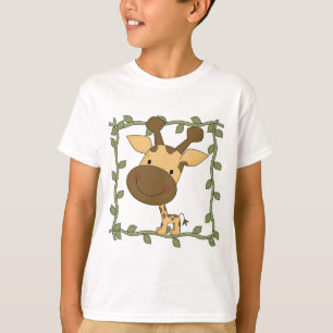 T-shirts et cadeaux de girafe de bébé