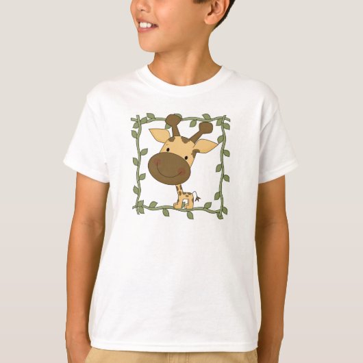 T-shirts et cadeaux de girafe de bébé (Devant)