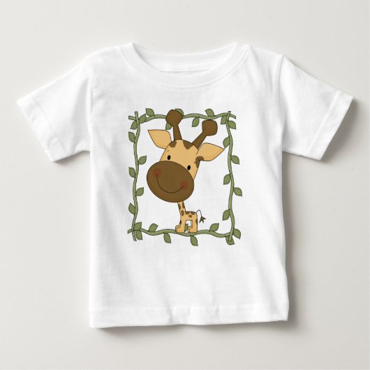 T-shirts et cadeaux de girafe de bébé (Devant)