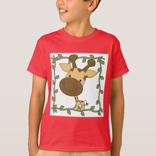 T-shirts et cadeaux de girafe de bébé (Devant)